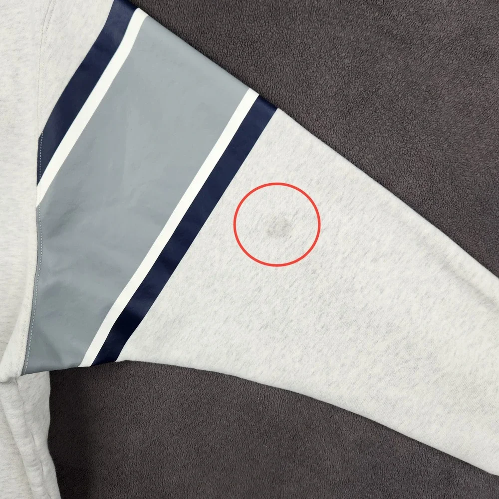 Jordan Paris Saint-Germain Fleece Hoodie Mens XL Gray Full‎ Zip DB6481-051